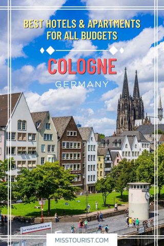 Where to stay in Cologne pin 1