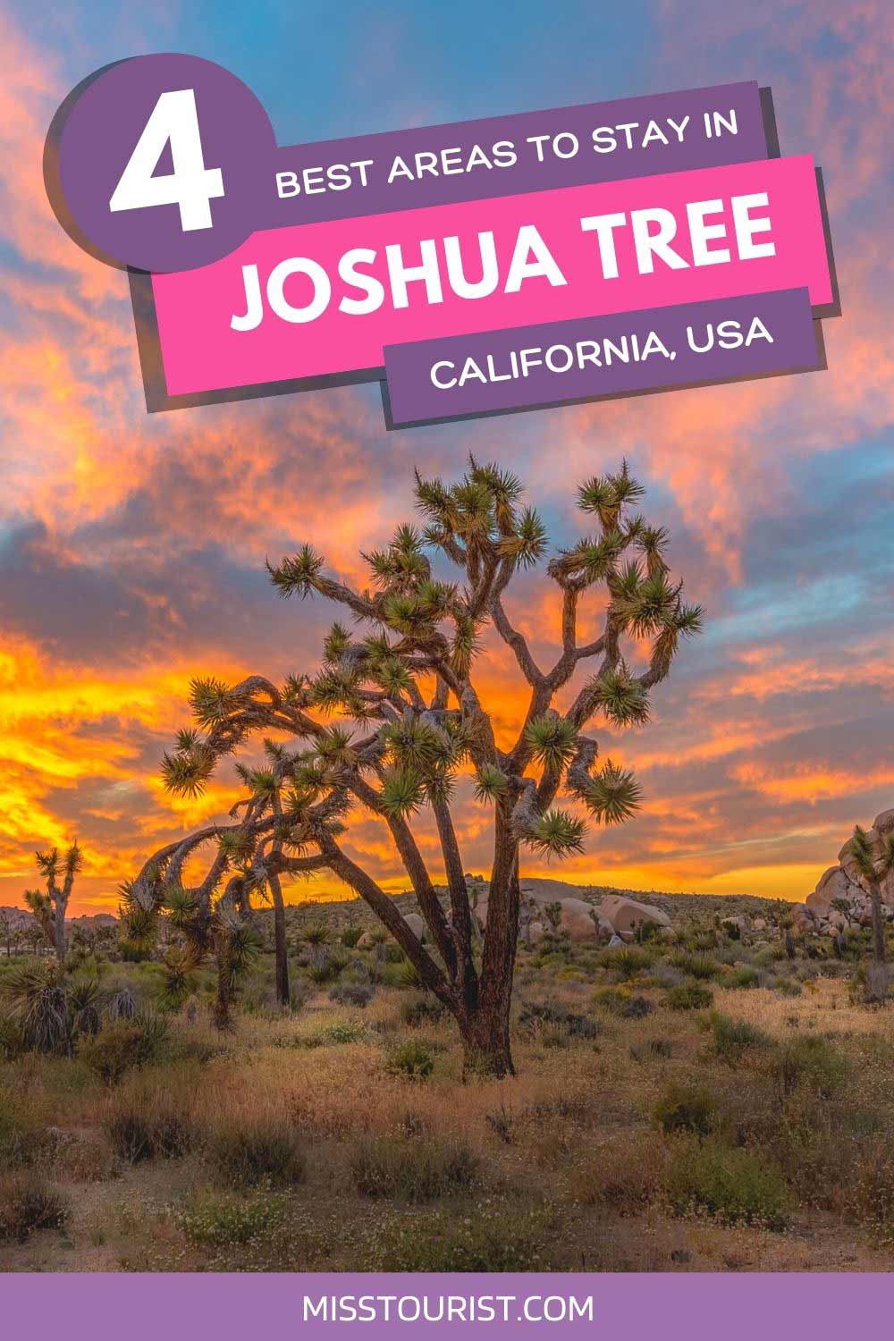 Where to stay in Joshua Tree pin 2