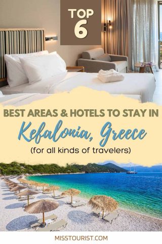 Where to stay in Kefalonia greece pin 1