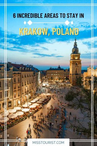 Where to stay in Krakow poland pin 1