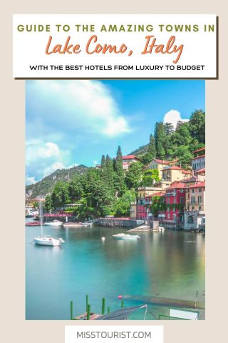 Where to stay in Lake como italy pin 2
