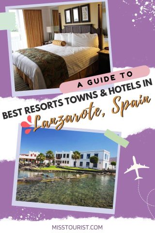 Where to stay in Lanzarote spain pin 1