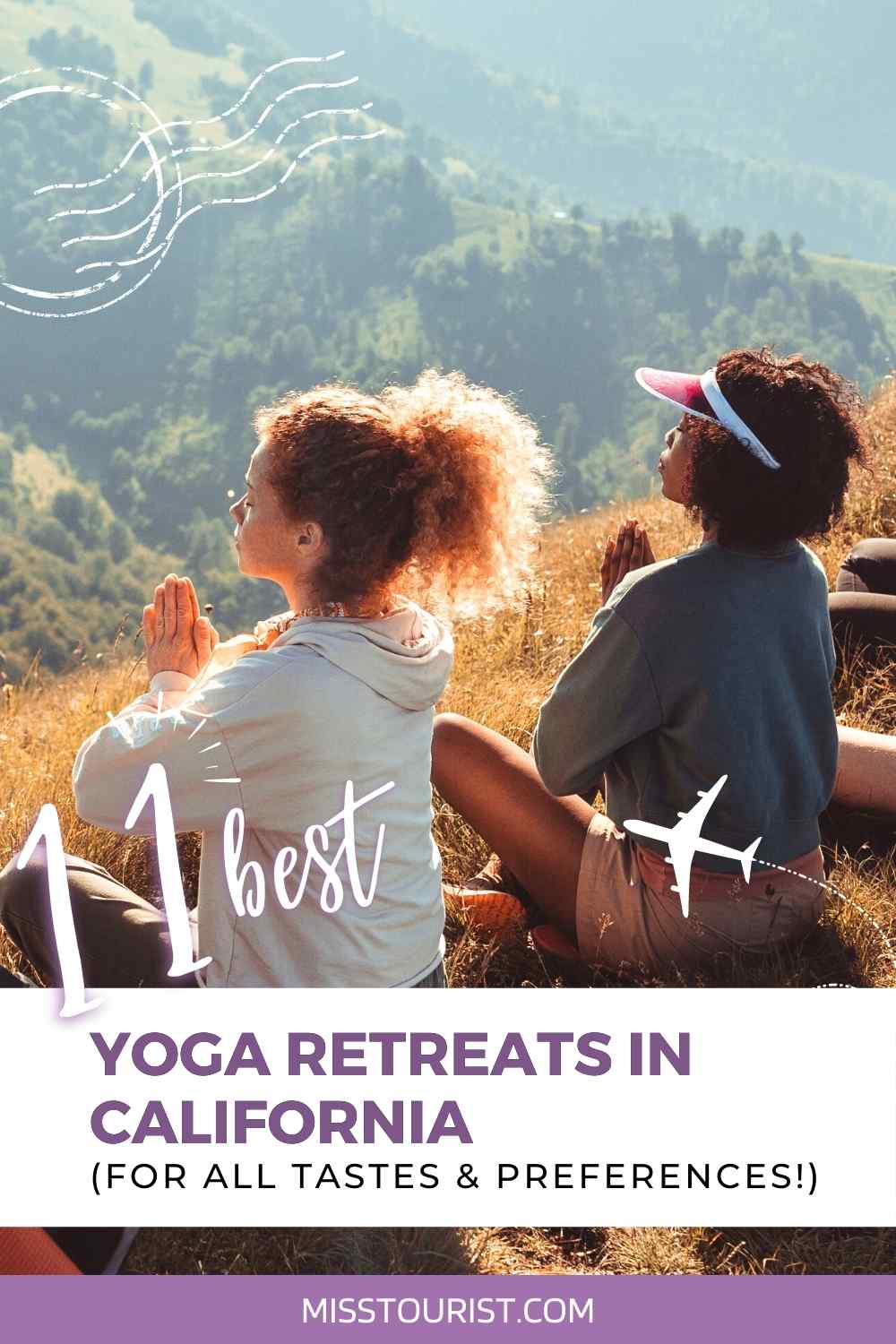 Yoga retreat in California pin 3