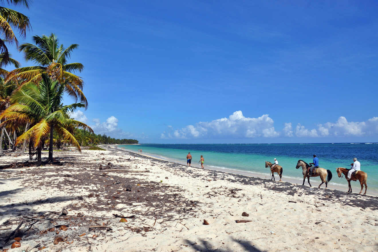 romantic horseback ride in San Juan