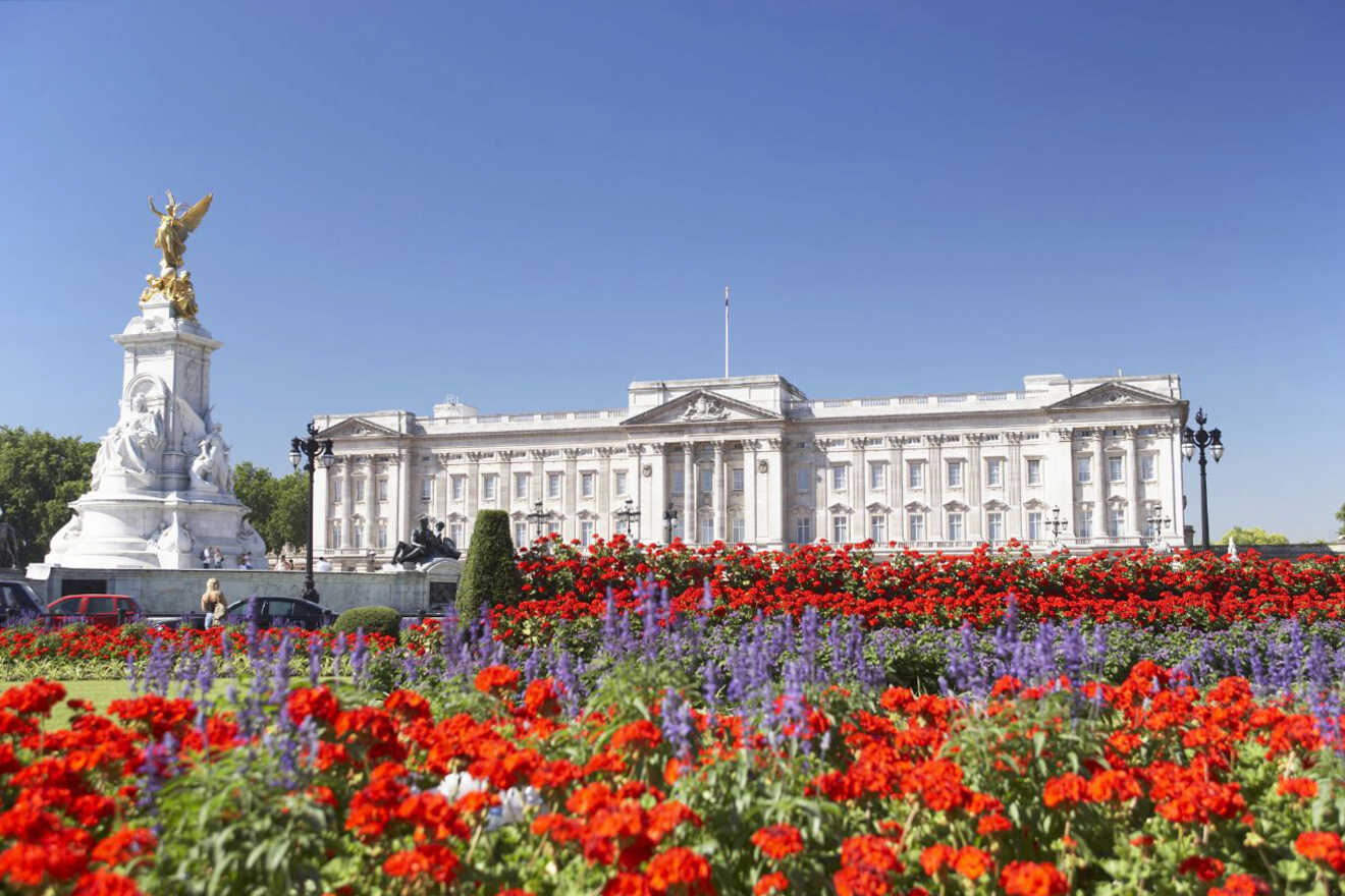 1 Buckingham Palace with largest private garden in London