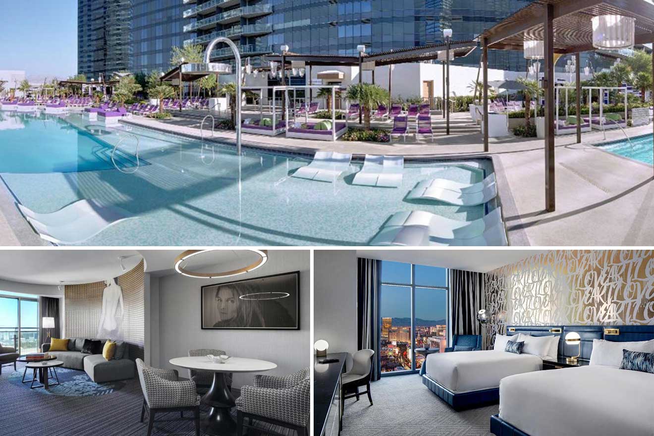 1 The Cosmopolitan Of Las Vegas the most trendy hotel