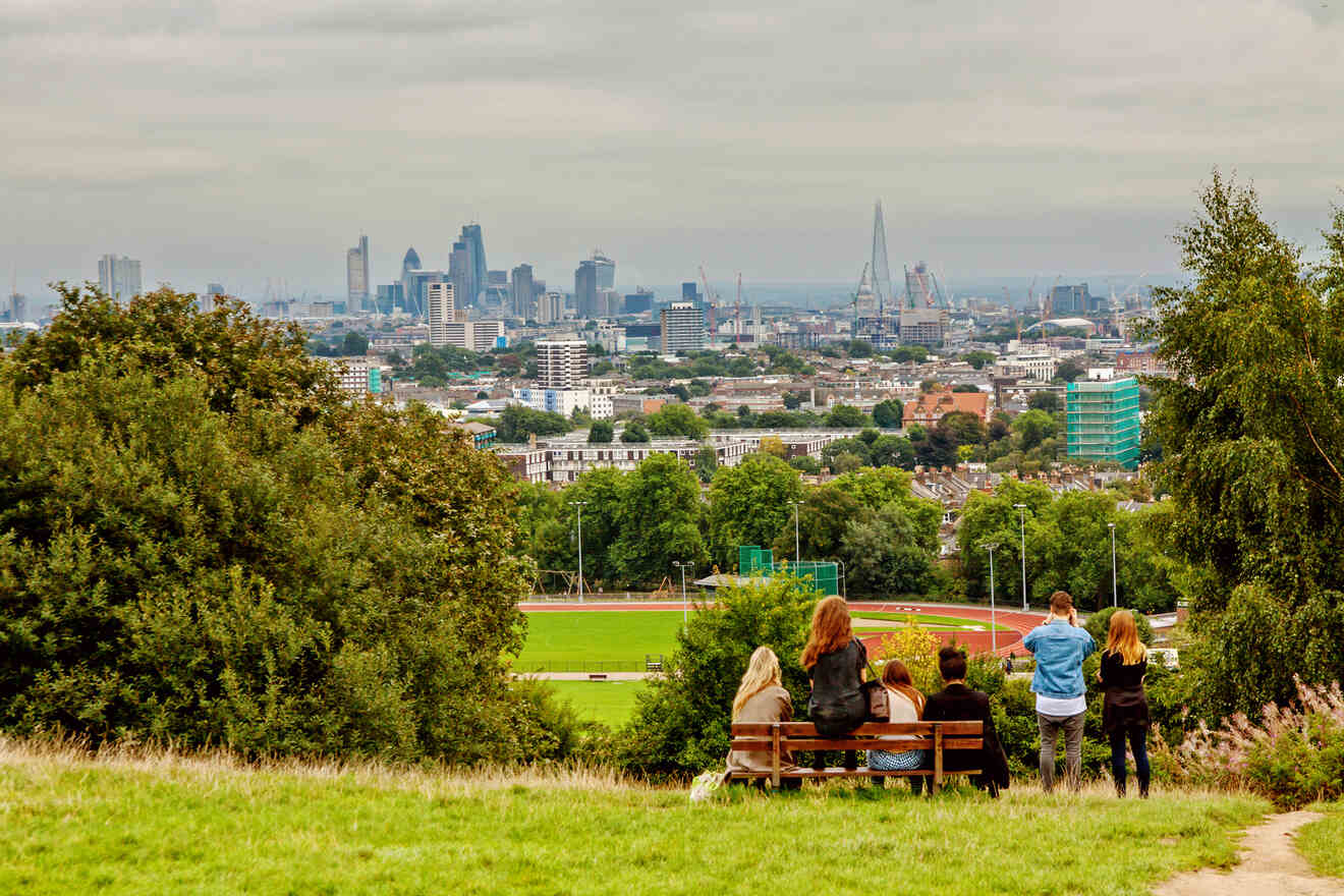 18 Hampstead Heath best spot for panoramic views of london