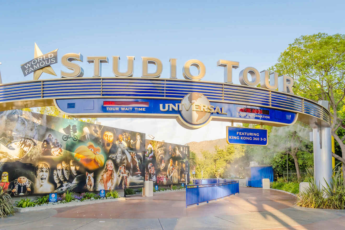 4.1 Opening hours of Universal Studios Hollywood