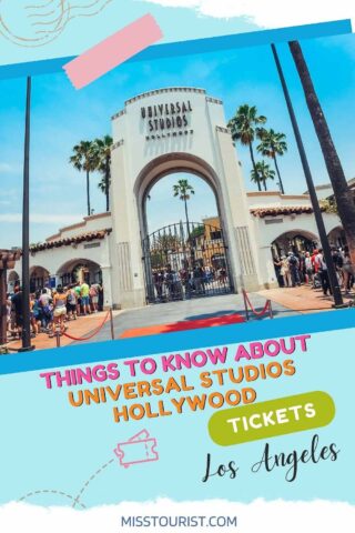 Universal Studios Hollywood tickets pin 2