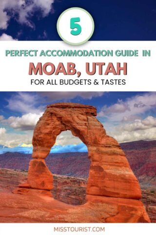 Where to stay in Moab pin 2