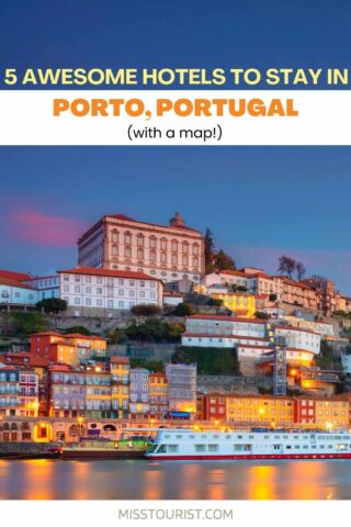 Where to stay in Porto portugal pin 1