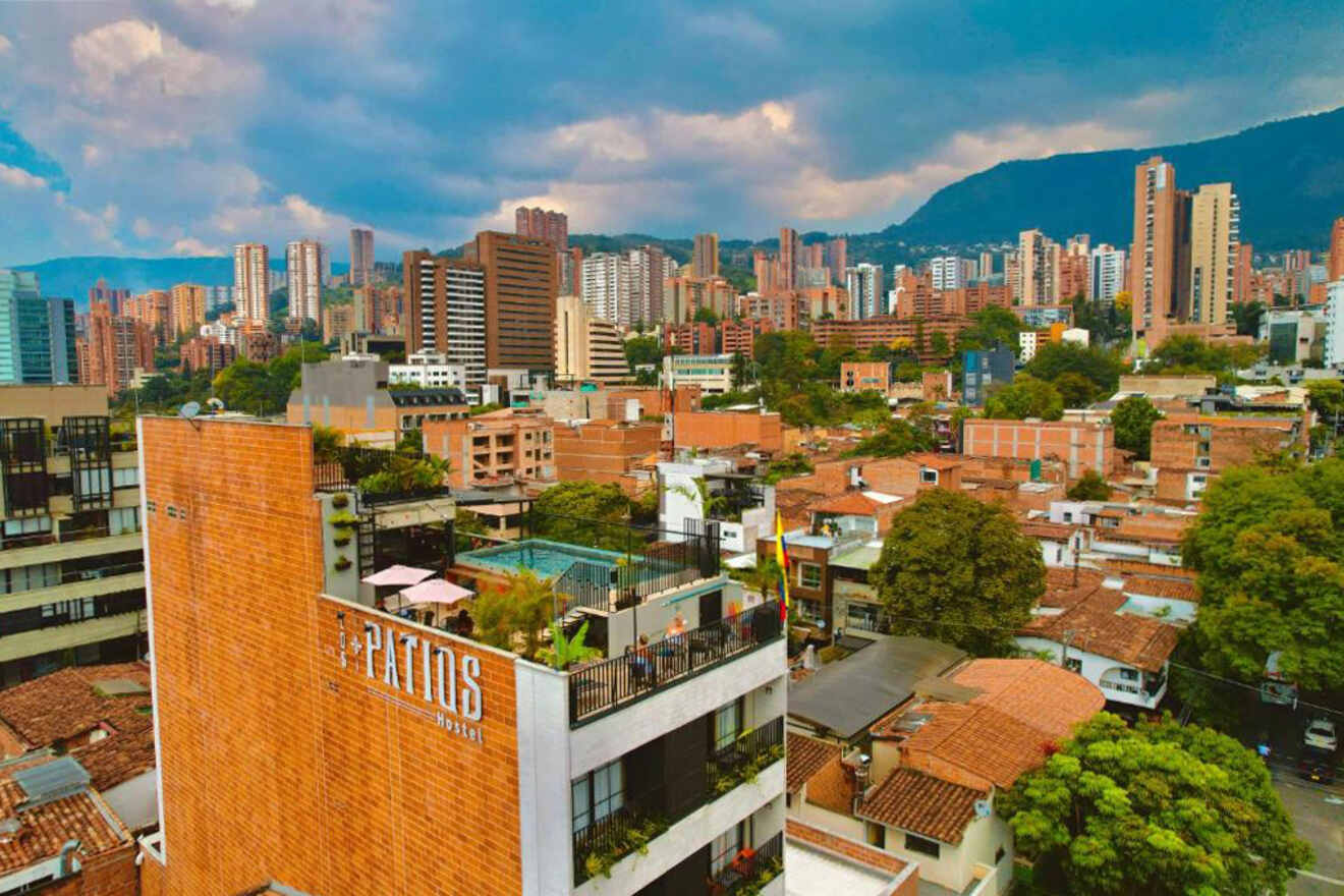 rooftop bars in Medellin are Los Patios