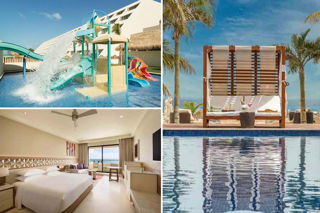 1 Hyatt Ziva Cancun all inclusive resort with jacuzzi in room