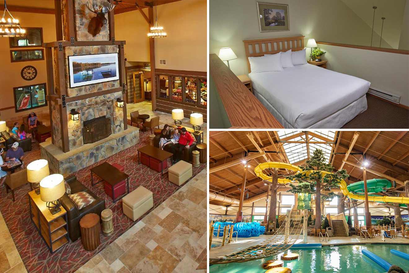 3 Timber Ridge Lodge with year round indoor water park