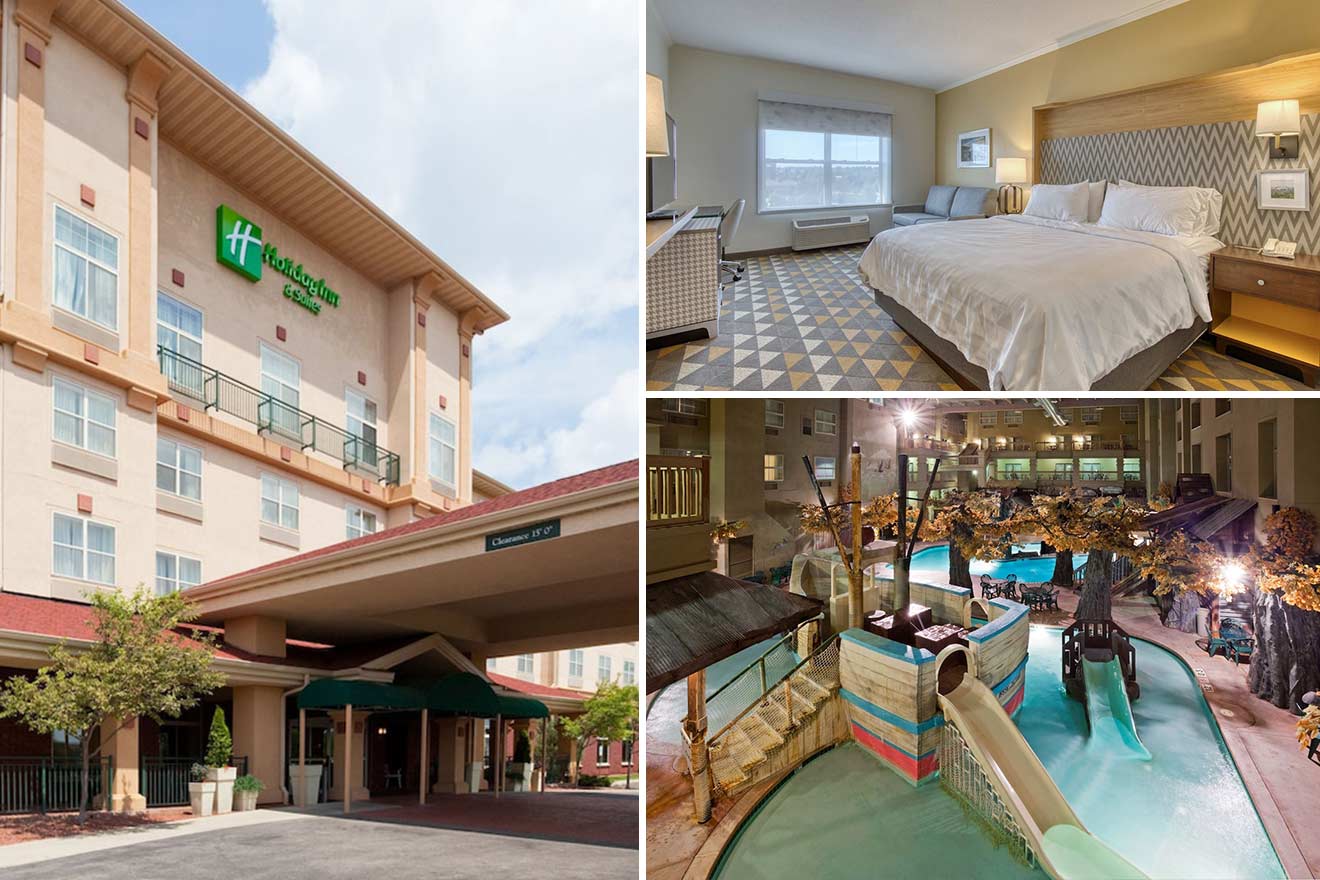 6 Holiday Inn Hotel with a lazy river