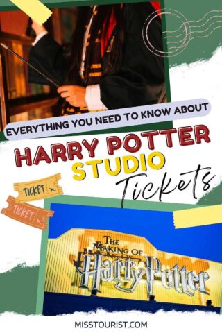 Harry Potter Studio tickets PIN 1