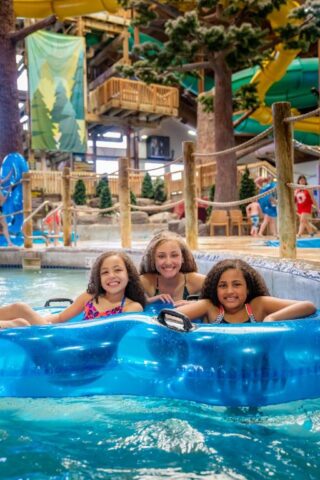 lazy river waterslides mini golf a hot tub best Wisconsin vacation hotels