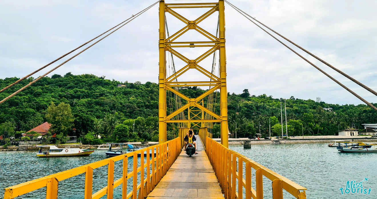 10 Yellow Bridge to Nusa Ceningan