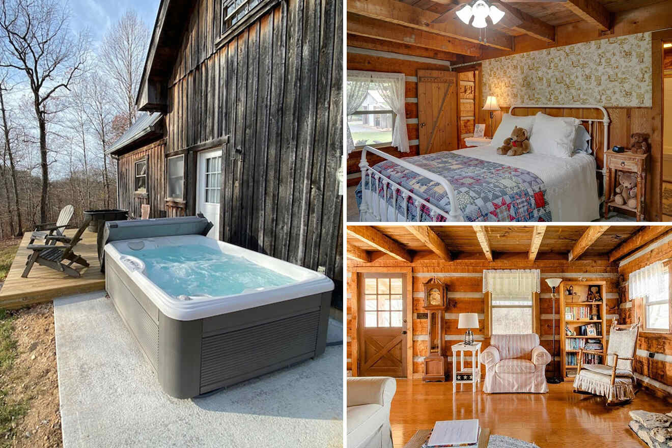 2 2 nashville cabins with hot tub