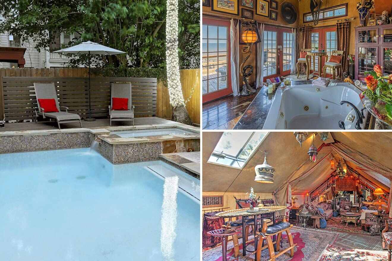 4 Most romantic vacation rentals in Houston