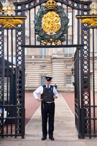6 7 Security at Buckingham Palace