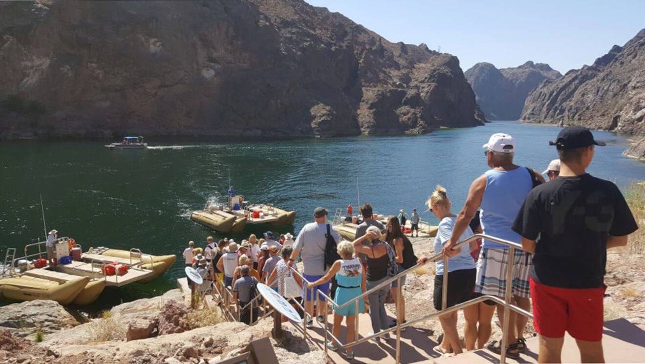 8 rafting on Colorado River with family
