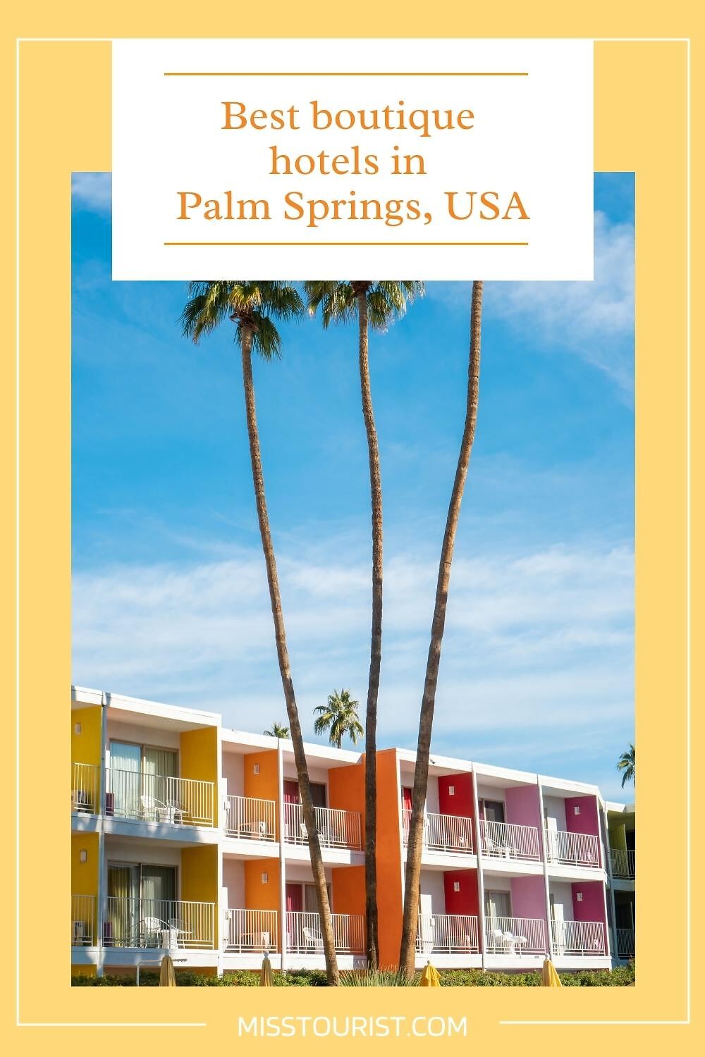 Boutique hotels Palm Springs PIN 2