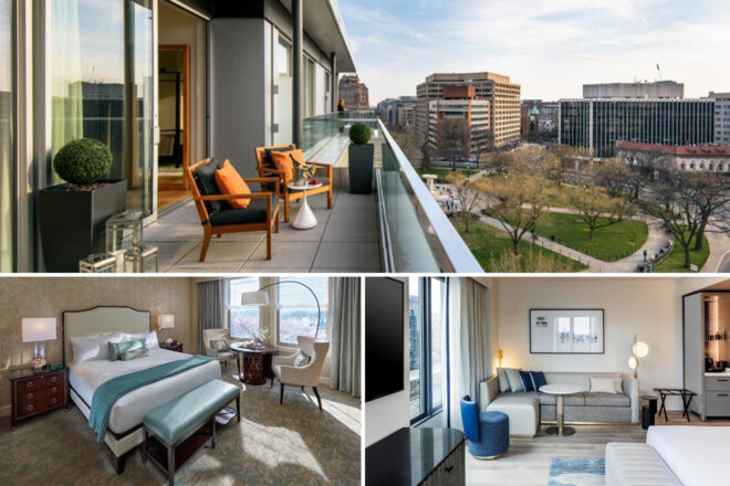 15 TOP Hotels in DC with a Balcony • for All Budgets!