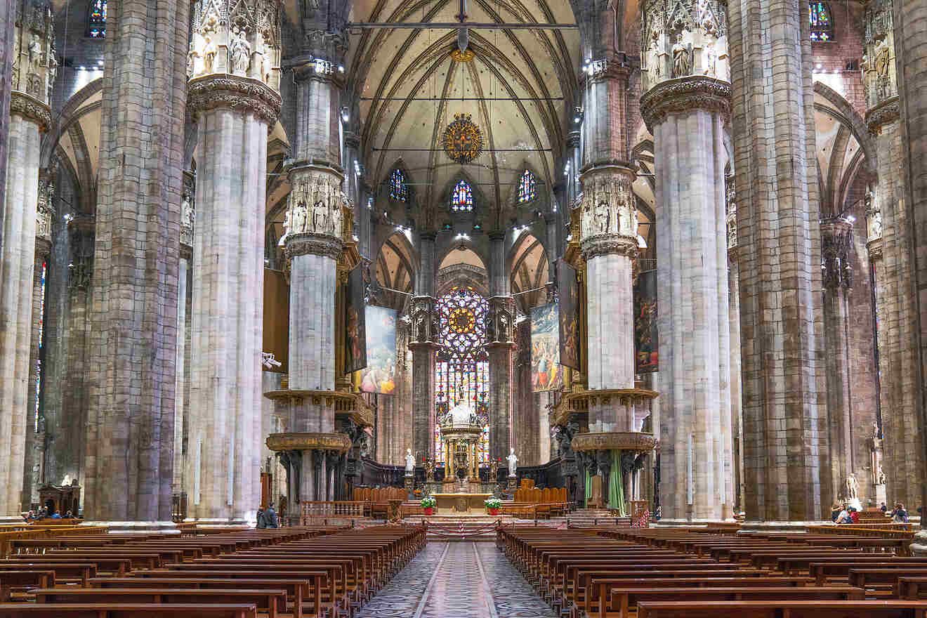 1 Inside Duomo Cathedral Milan