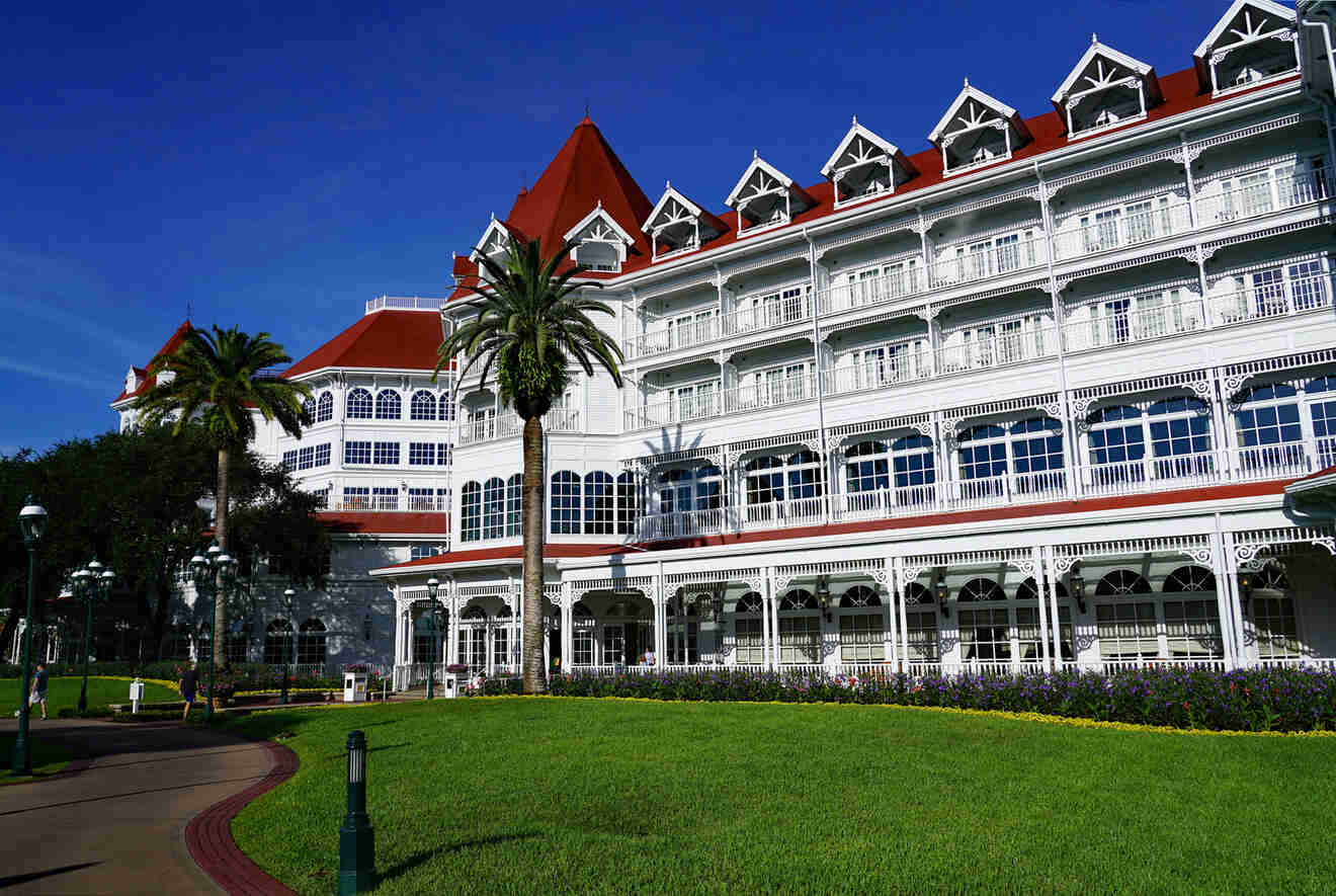 view over a hotel at Disney World