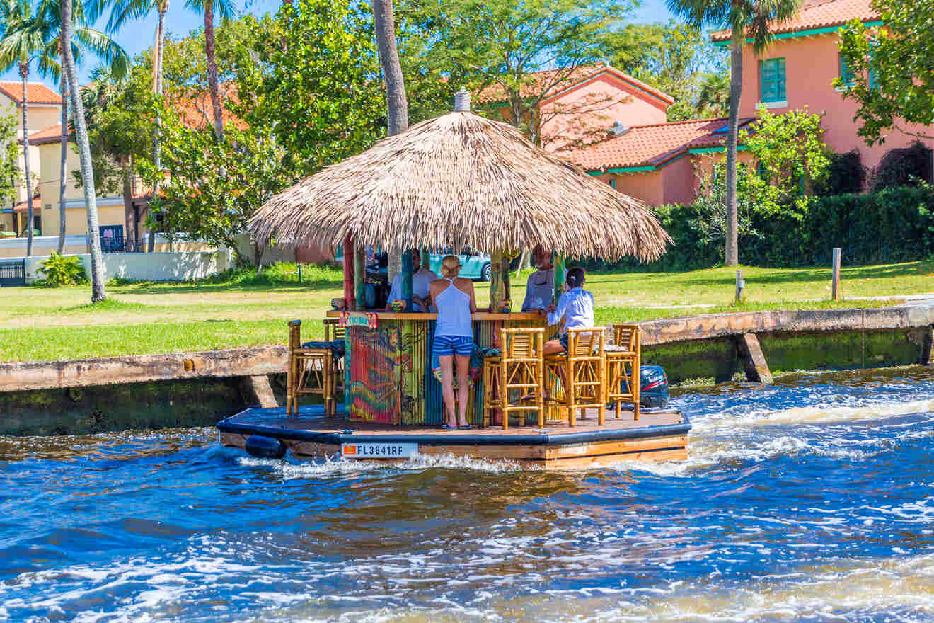 14 tiki boat cruise in Clearwater