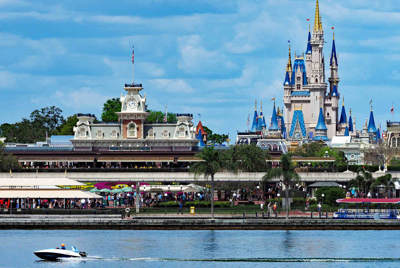 view from Disney World