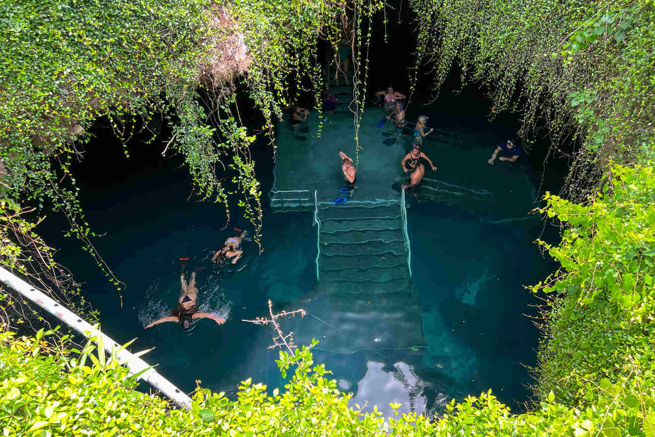 Swimmers at Devil's Den