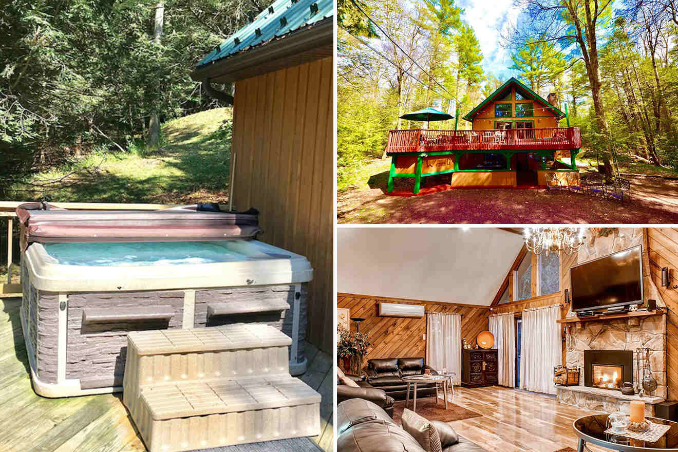 5 1 Best cabins with a hot tub