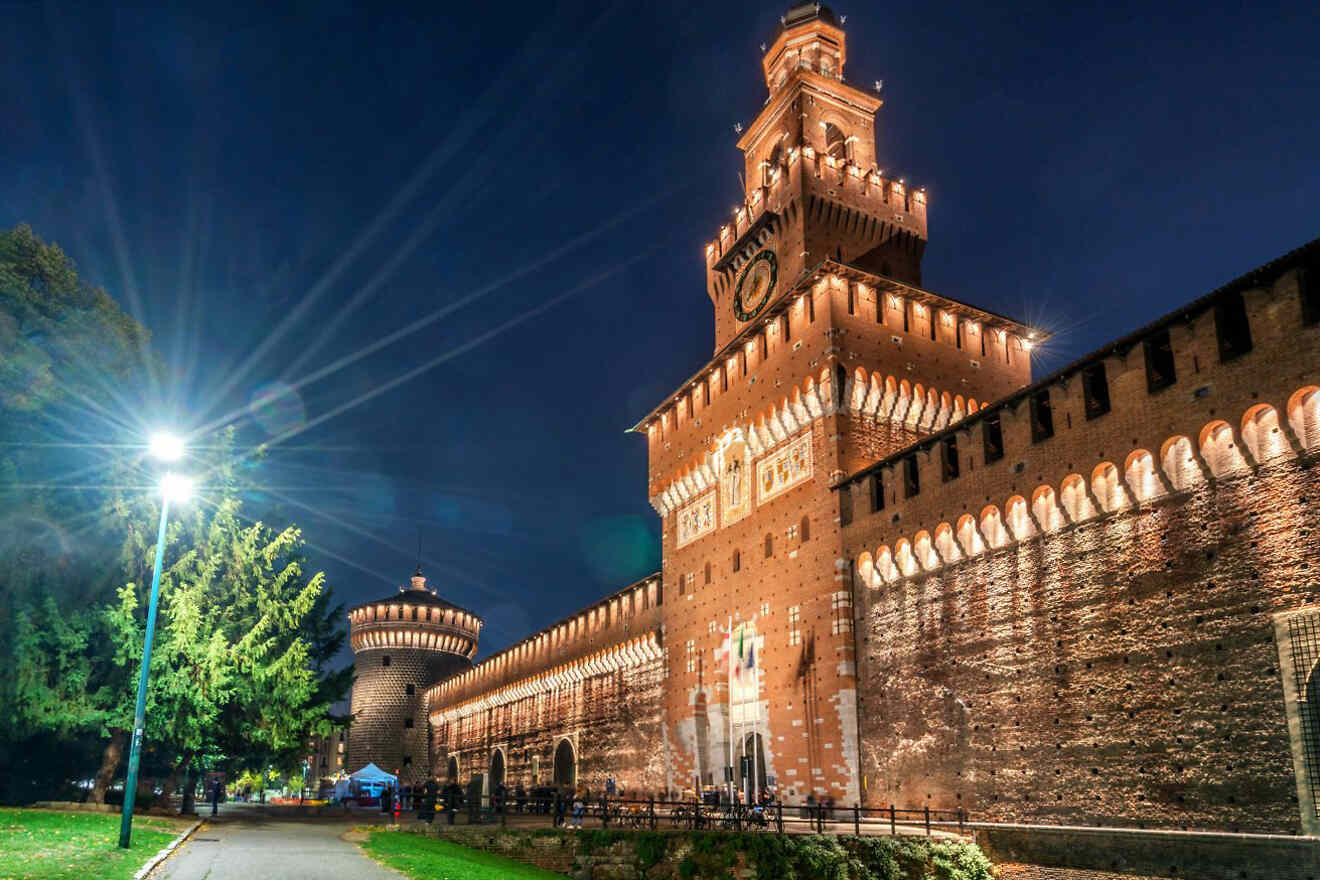 5 Castello Sforzesco general entrance ticket