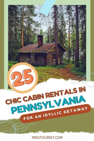 Cabin rentals in PA PIN 1