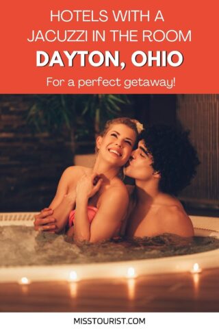 Hotels in Dayton Ohio with jacuzzi in room PIN 2