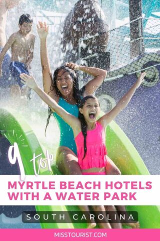 Myrtle Beach hotels with waterpark PIN 1