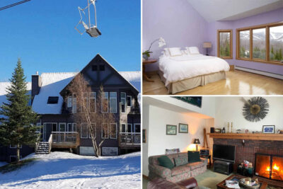 17 Ski Houses For Rent In Vermont Ski In Ski Out Style   1 1 Large Cabins In Vermont For Big Groups 400x267 