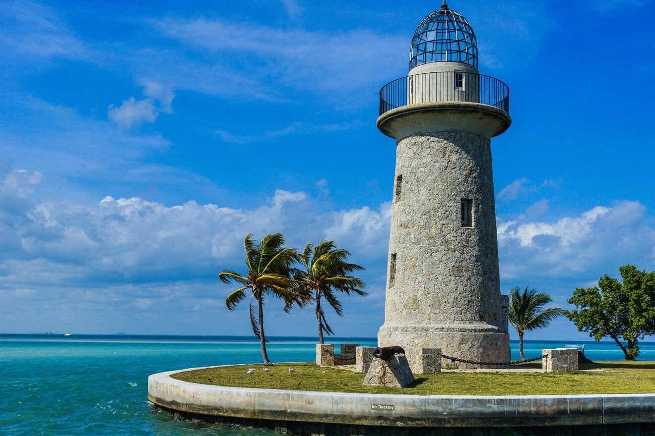 lighthouse at Biscayne National Park