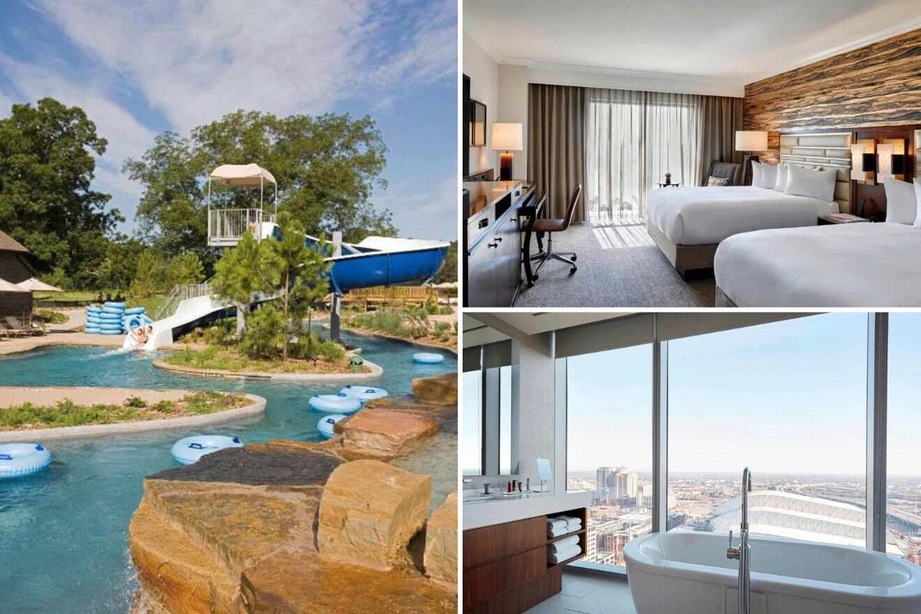 14 Hotels with Lazy Rivers in Texas +Hotels near Waterparks