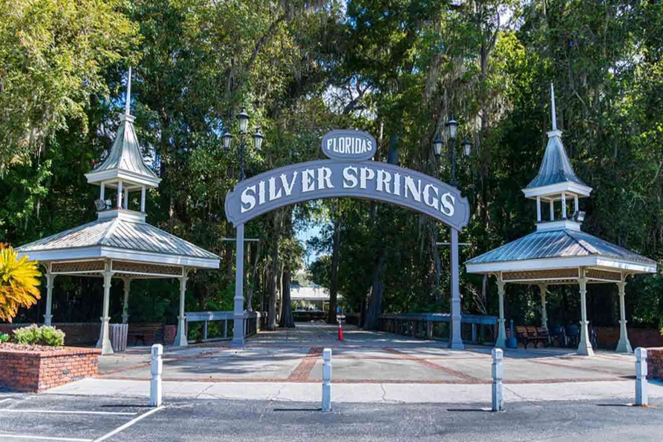 Silver Springs entrance