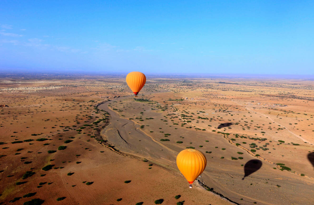 10 door to door round trip transfers air balloon