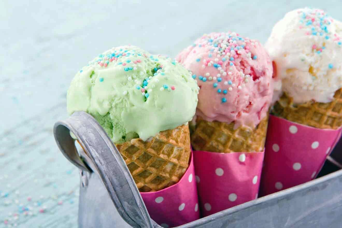 image of ice creams