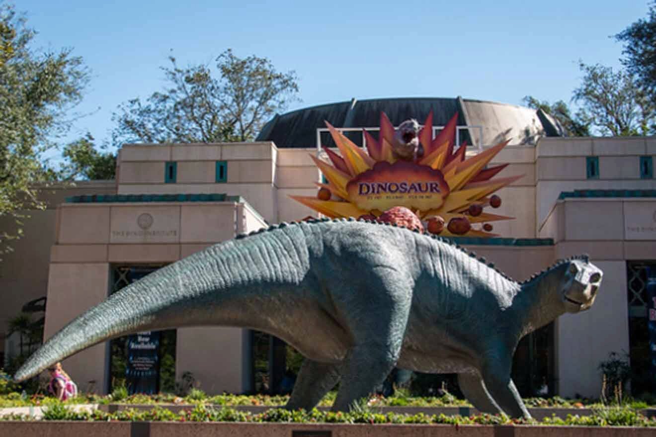 entrance of the Dinosaur park at Animal Kingdom
