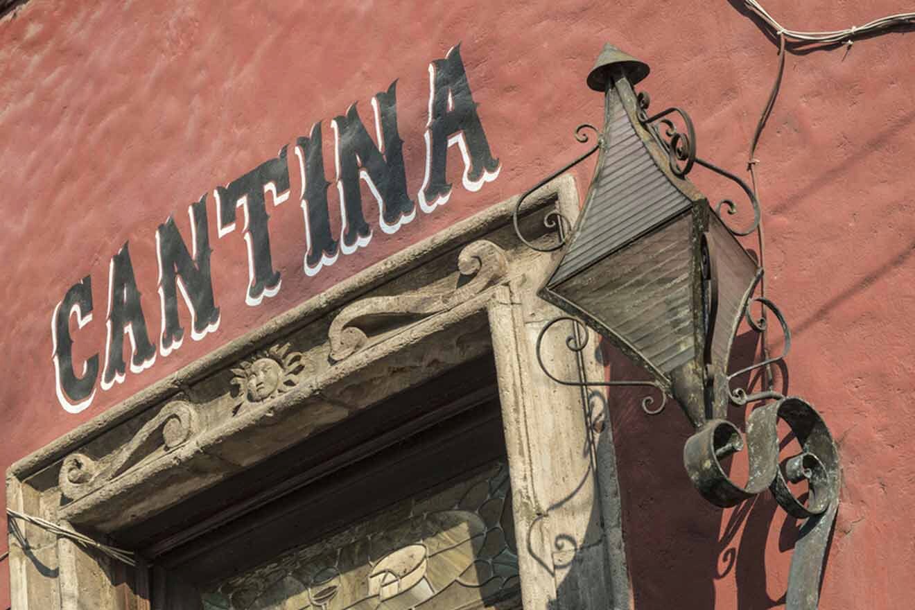 Mexican cantina sign