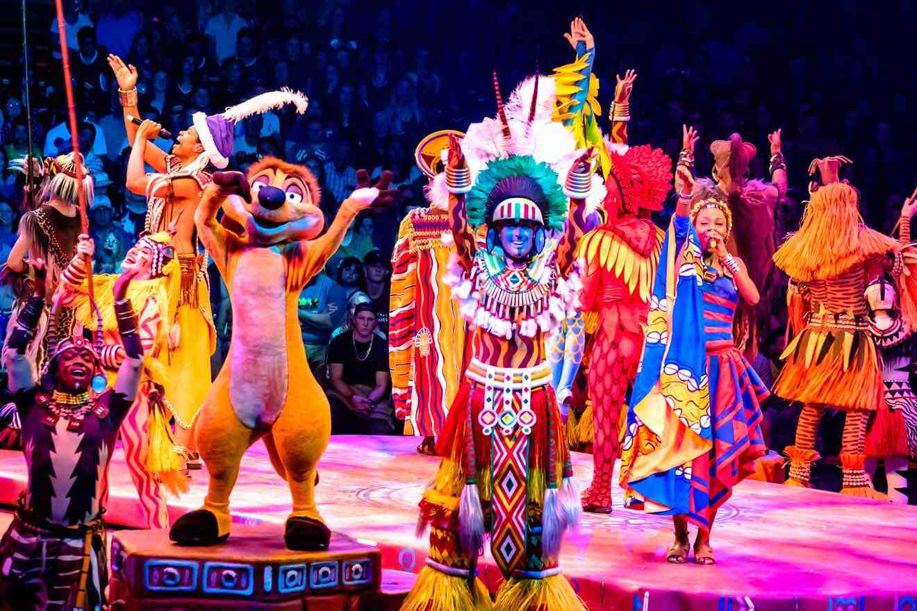 image from the Festival of the Lion King
