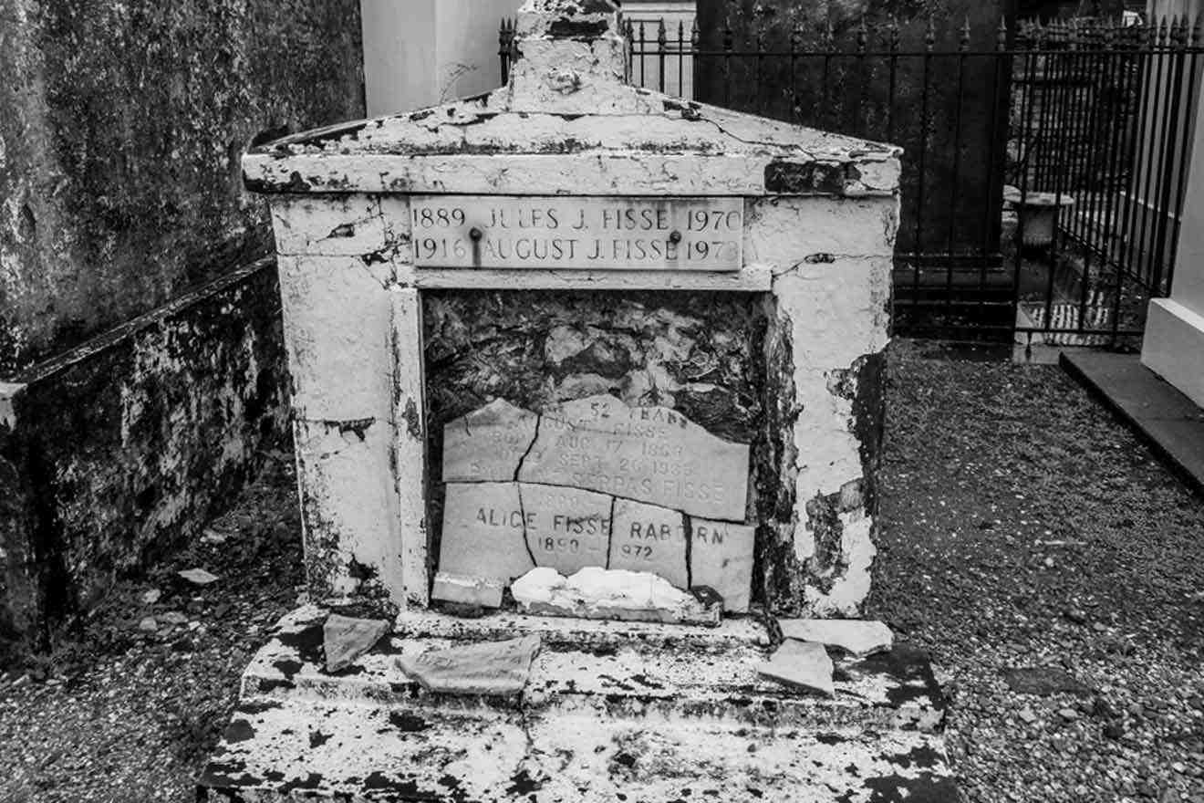 St. Louis Cemetery crypt