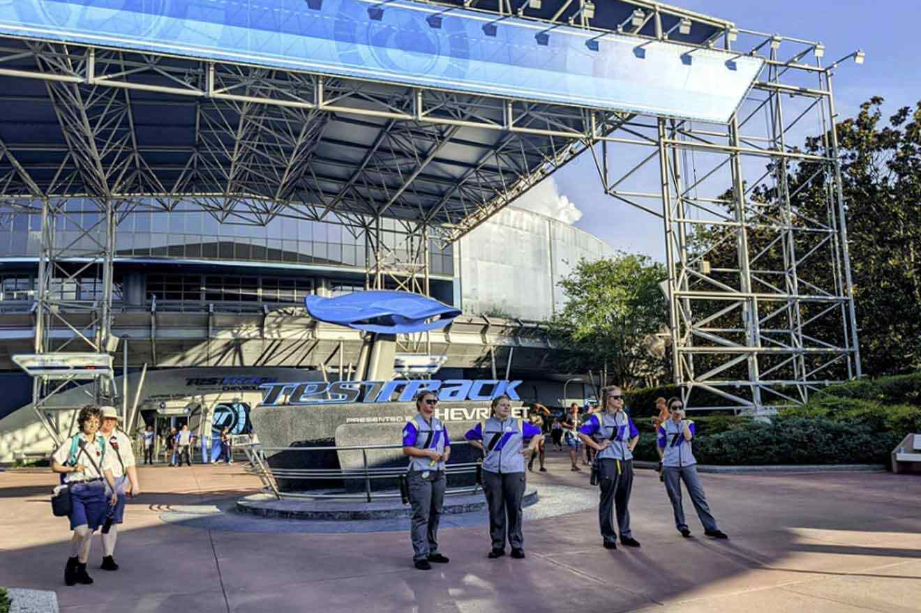 Test Track entrance