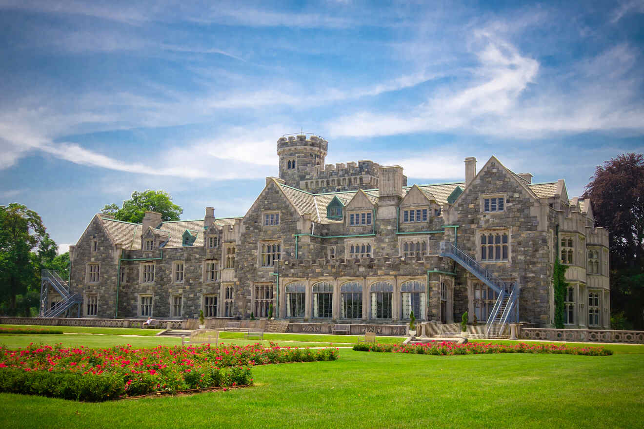 image of the Sands Point Preserve building